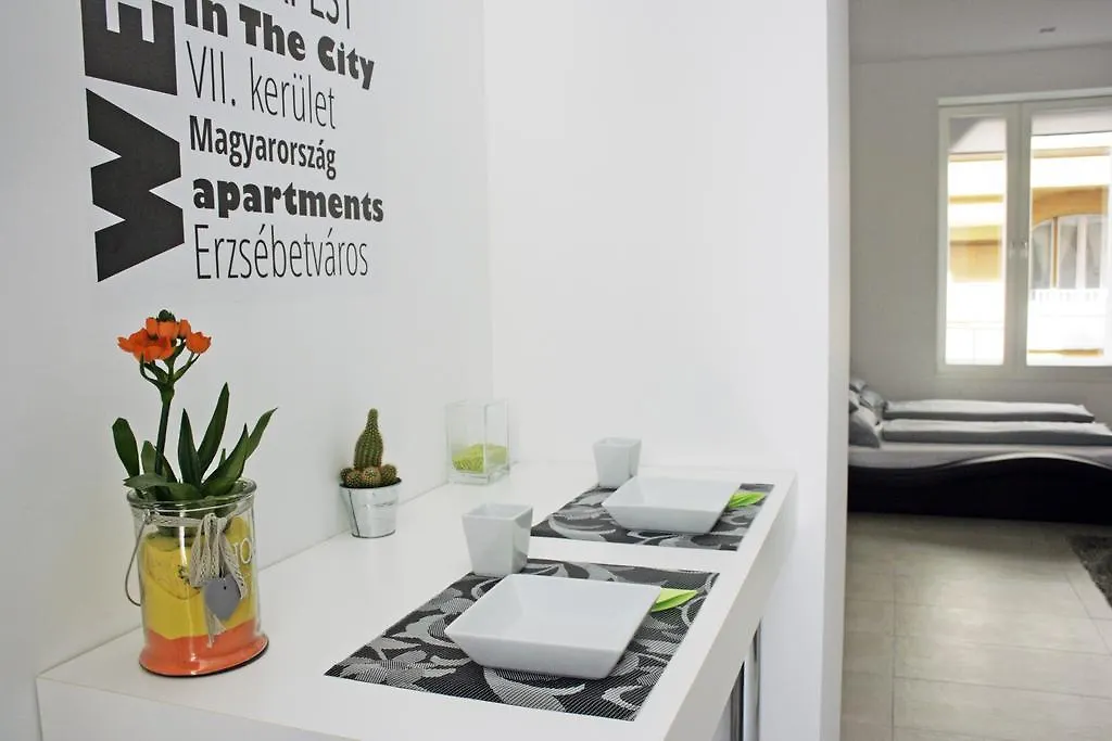 In The City Budapest Apartments 0*,  Macaristan